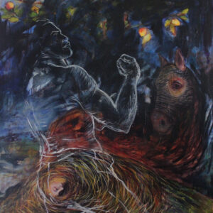 Die Beskermer / The Protector /original artwork has been SOLD